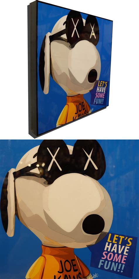 KAWS Snoopy Poster Plaque High Gloss Finish | Posters art prints, Pop art posters, Monster ...