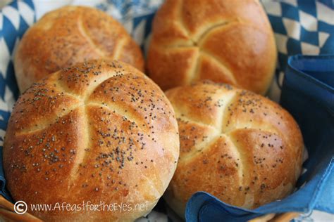 How to make German/Austrian Kaiser Rolls - A Feast For The Eyes