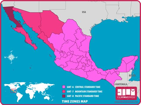 Timezones | Film in Mexico