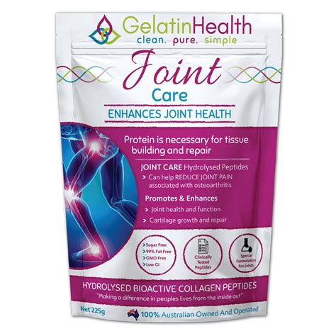 Gelatin Health Joint Care Collagen 225g