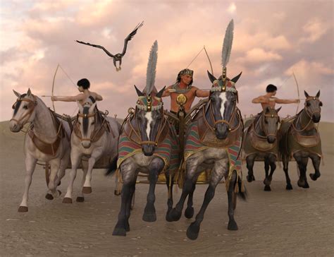 Egyptian Chariot Warfare for Daz Horse 2 | Daz 3D