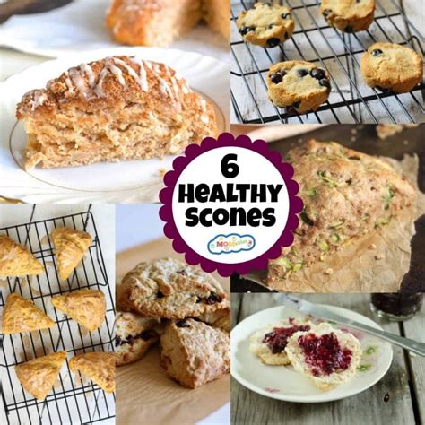 6 Healthy Scones for Breakfast - MOMables® - Good Food. Plan on it!