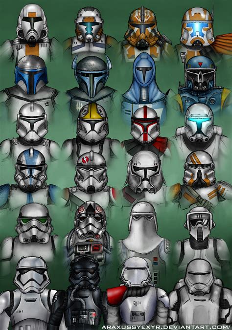 Star Wars - Troopers by AraxussYexyr on DeviantArt