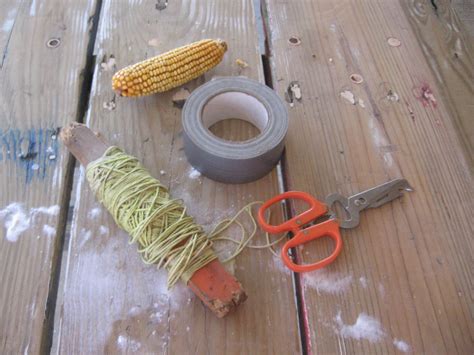 Easy Cornstalk Halloween/fall Decorations : 4 Steps - Instructables