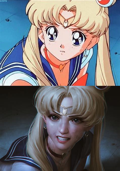 ArtStation - Sailor Moon Redraw, Rafael De Guzman | Sailor moon art, Sailor moon meme, Sailor ...