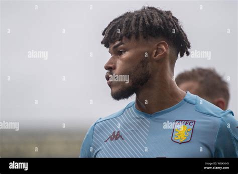 LONDON, ENGLAND - AUGUST 31: Tyrone Mings of Aston Villa looks on ...