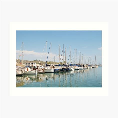 "Puerto Pollensa marina, Majorca" Art Print by DAVIDFOWLER | Redbubble