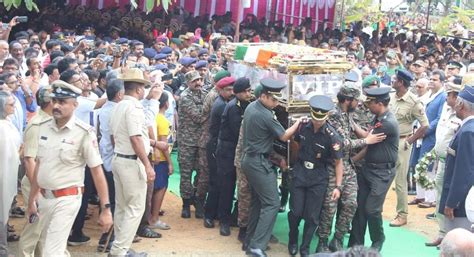 Capt Pranjal cremated with full military honours in Bengaluru ...