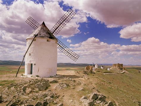 La Mancha Windmills by Images Etc Ltd