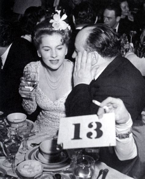 Joan Fontaine & Alfred Hitchcock at the 1941 Oscar Awards Ceremony ...