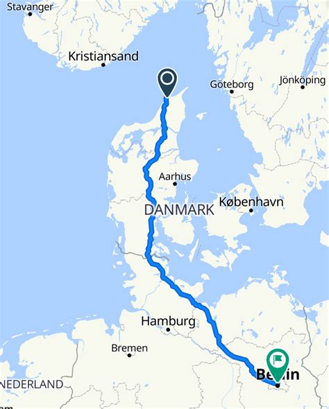 Hirtshals - Berlin 2021 - Cycling Route - 🚲 Bikemap