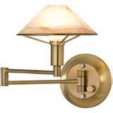 Holtkoetter Antique Brass Halogen Desk Lamp - #66064 | Lamps Plus