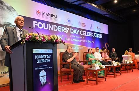 Manipal Academy of Higher Education celebrates Founders’ Day - The ...