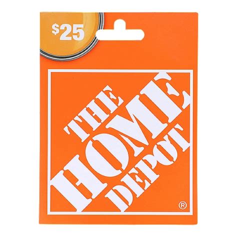 Home Depot $25 Gift Card