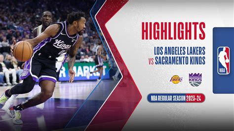 Los Angeles Lakers - Sacramento Kings Highlights | FPT Play