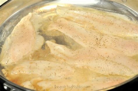 Dover Sole in Browned Butter Lemon Sauce / The Grateful Girl Cooks!