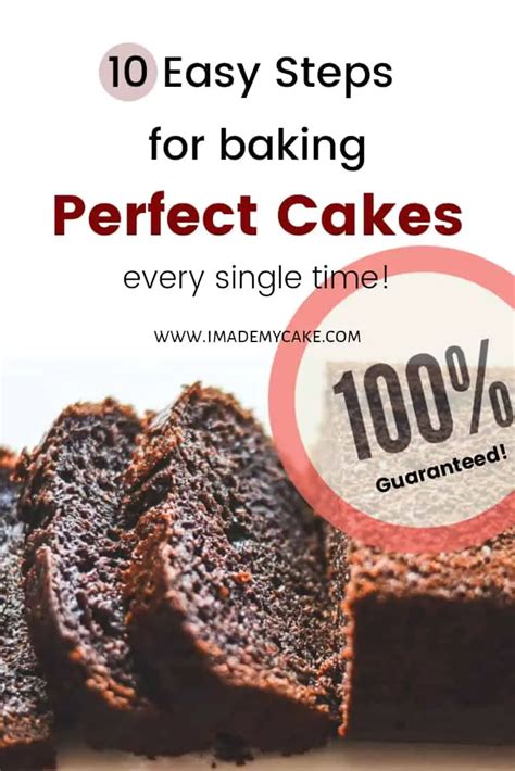 10 Top Tips for Baking the Perfect Cake Every New Baker should know!