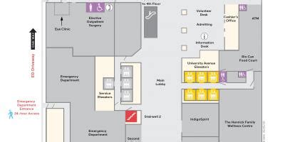 Mount Sinai Hospital Map