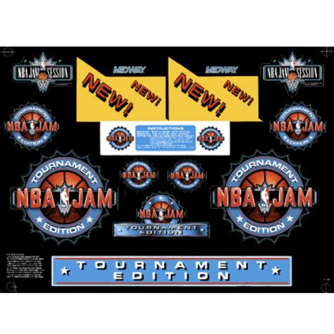 NBA Tournament Stickers - GameOnGrafix