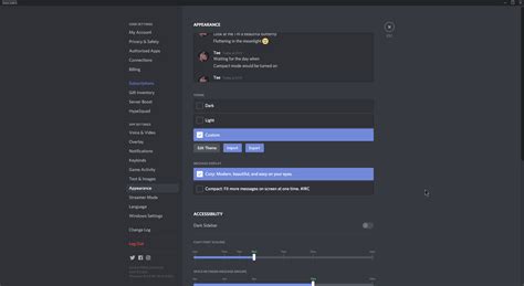 Custom themes – Discord