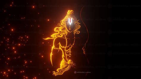 ArtStation - Shri Ram Digital art Lord Ram digital painting