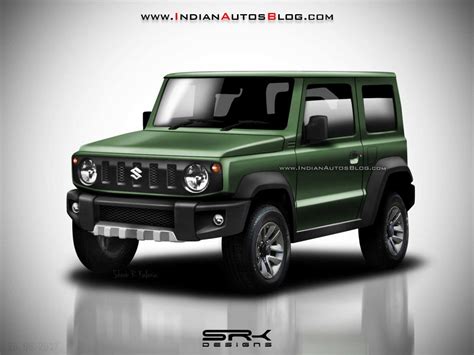 All-New Suzuki Jimny rendered in multiple colors