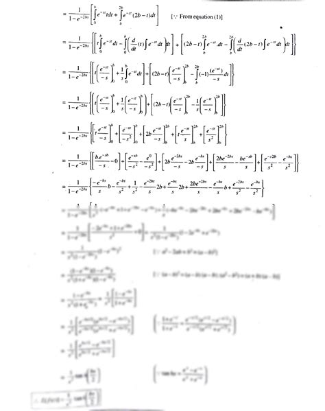 SOLUTION: Laplace transform of periodic function - Studypool