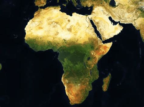 DigitalGlobe Releases High-resolution Map of Africa « Earth Imaging Journal: Remote Sensing ...