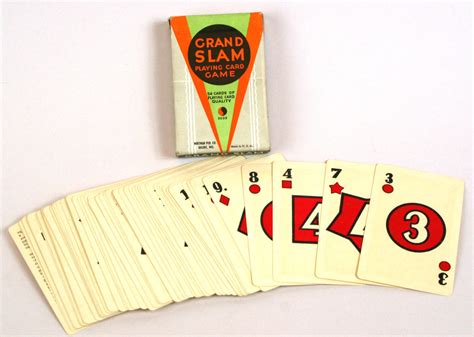 Grand Slam Playing Card Game - Urban Vintage Collectibles