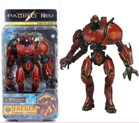 J&G Pacific Rim Series Jaeger Crimson Typhoon Action Figure | Gipsy Danger Action Figure Toy Red ...