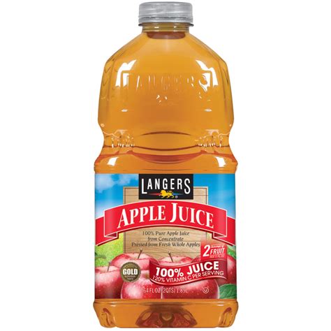 Langers Apple Juice 64 oz, 2 Pack – Koshco Wholesale