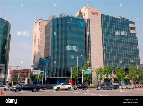 JYP Entertainment, June 2, 2021 : The new headquarters building of JYP ...