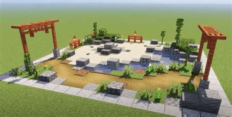 Jardin Zen #minecraft | Diseños minecraft, Arquitectura minecraft, Decoraciones minecraft