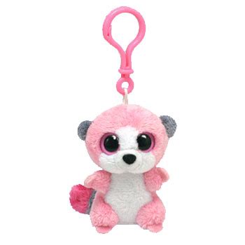 TY Beanie Boos - BUBBLEGUM the Lemur (Plastic Key Clip - 3 inch) (Mint): Sell2BBNovelties.com ...