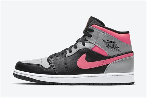 Air Jordan 1 Mid Pink Shadow 554724-059 Release Date - SBD