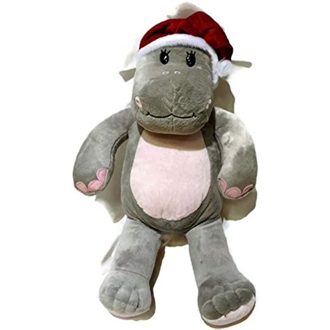 Cuddly Soft 16 inch Stuffed Christmas Hippo - We stuff 'em...you love ...