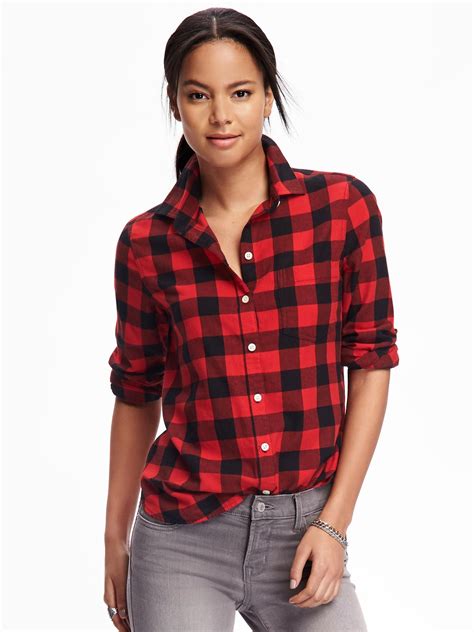 Classic Flannel Shirt for Women | Old Navy | Womens flannel shirt ...