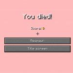 Minecraft death screen Meme Generator - Imgflip