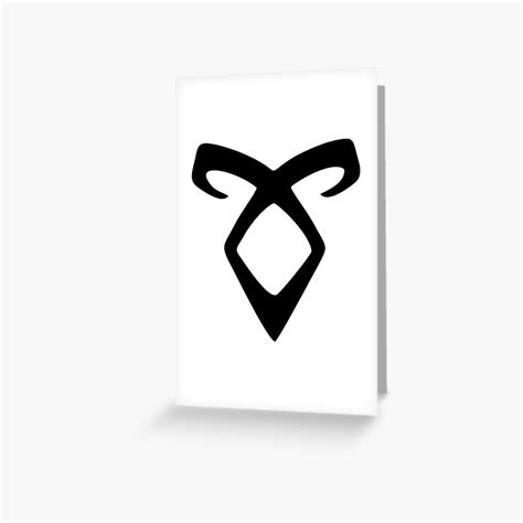 "Angelic Power Rune - Shadowhunters" Greeting Card for Sale by ...