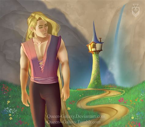 Male Rapunzel by QGalaxy on DeviantArt