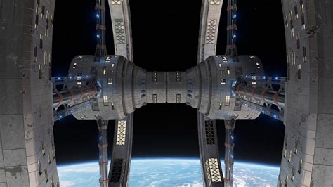 ArtStation - Mega Artificial Gravity Space Station | Resources