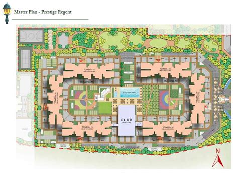 Prestige Finsbury Park Master Plan | Bagalur Road, Bangalore