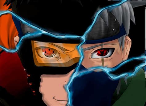 Anime Naruto Shippuden Sharingan Kakashi Hatake Obito Uchiha Kakashi Images