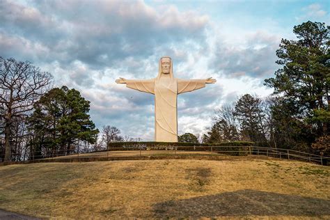 Eureka Springs Arkansas Christ of the Ozarks Photograph by Gregory Ballos - Pixels