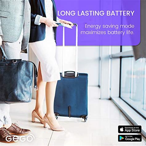 GEGO Luggage Tracker - Worldwide Real Time Tracking Device - Travel ...