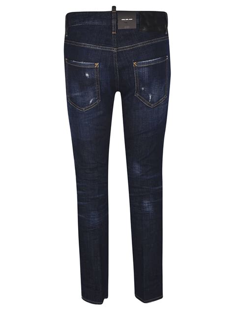 Dsquared2 Dsquared2 Logo Strap Jeans - Blue - 10809413 | italist