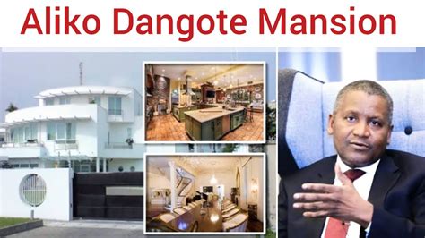 Inside Dangote's Extravagant $30million Mansion in Banana Island - YouTube