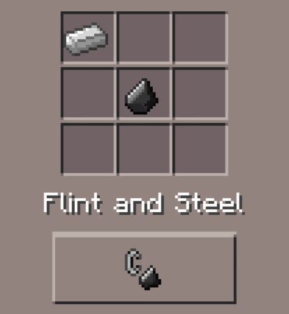 Flint and Steel: Minecraft Pocket Edition: CanTeach