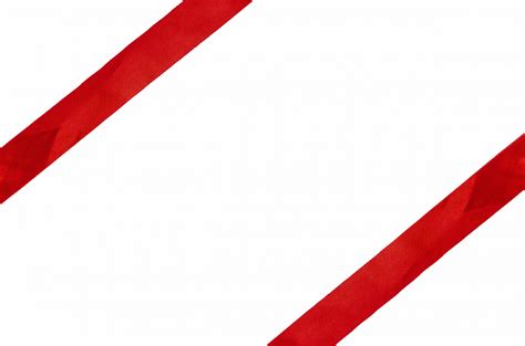 Red Ribbon Bow On White Background Free Stock Photo - Public Domain ...