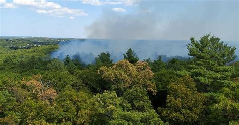 Smoke from brush fires reported in several Massachusetts communities ...